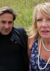 orny British housewife gets a dose of her husband’s cock out in the fields
