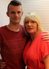 Mature housewife having a wild time with her willing boy toy