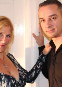 Busty, mature housewife teaching a neighbourhood lad a thing or two about sex