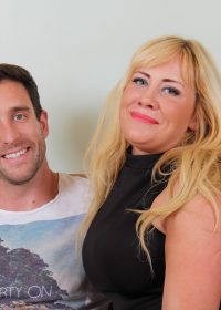 Dirty British housewife lets her postman take care of all her needs