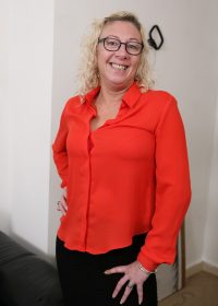 Busty, mature slut plays with her tits and clit for hours on end